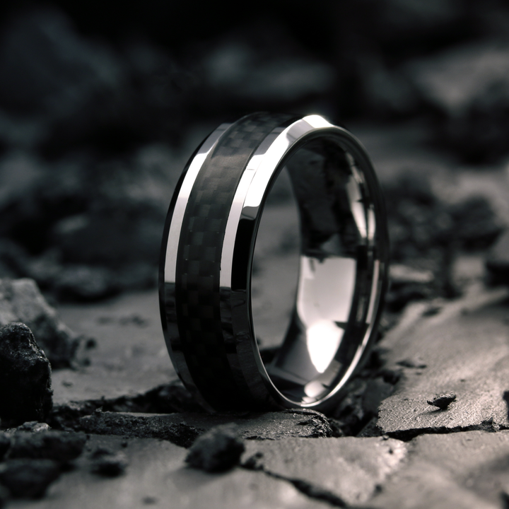 Men's Carbon Fiber Wedding Band