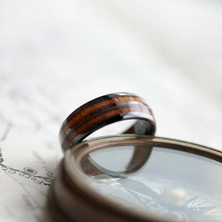 The Wooden Whisky Barrel Ring
