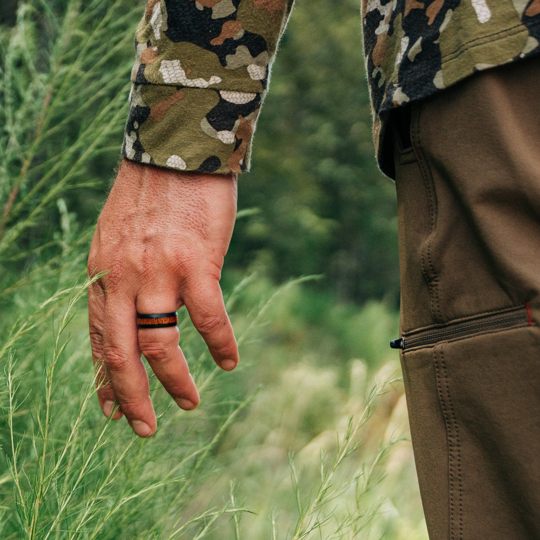 Canadians Favorite Wooden Wedding Ring - The Banff