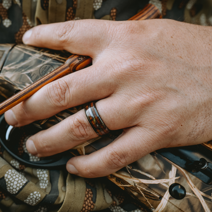 The Whisky Barrel Wedding Ring For Men