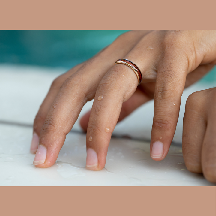 Women's Natural Wedding Band