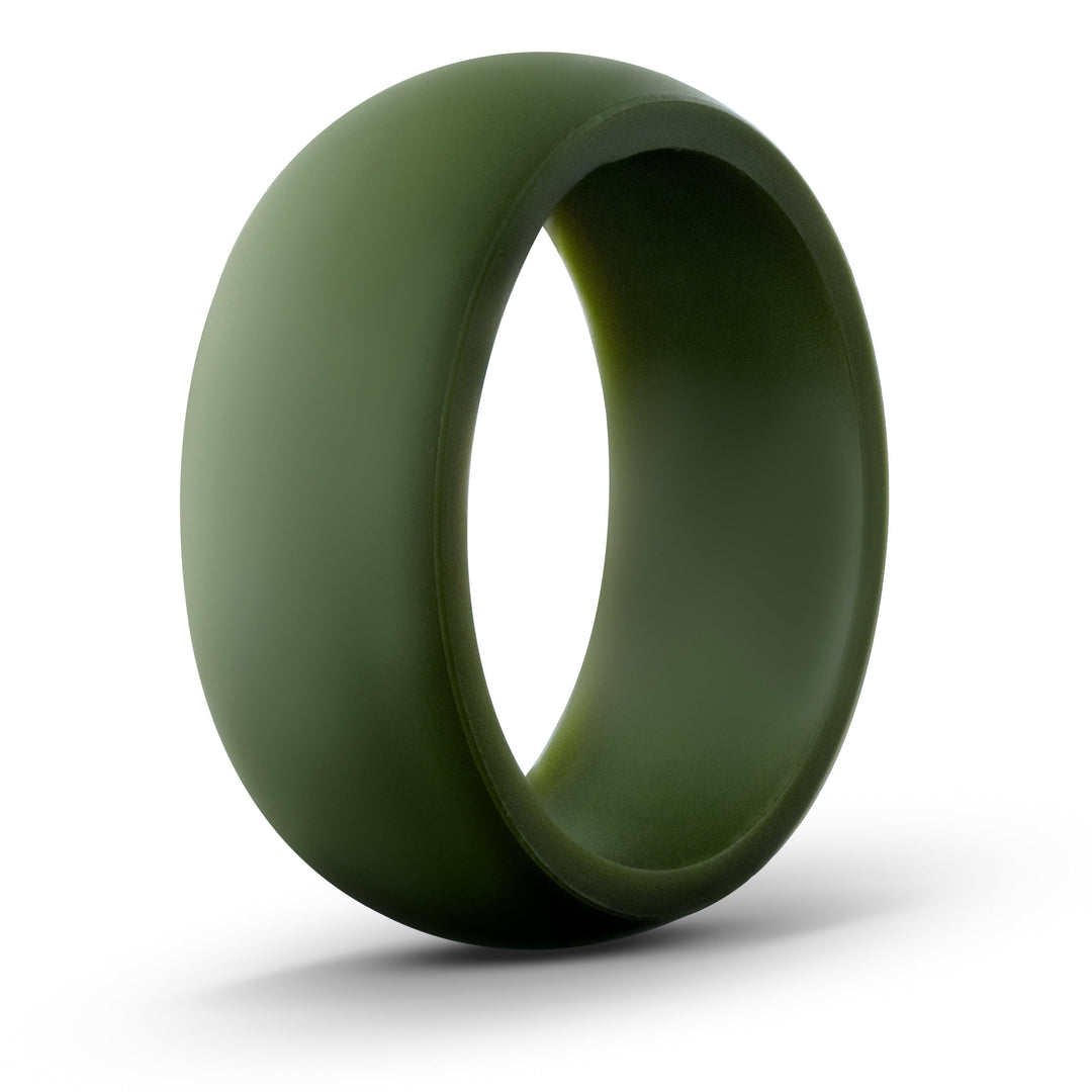 Men's Green Silicone Wedding Band By Northern Royal