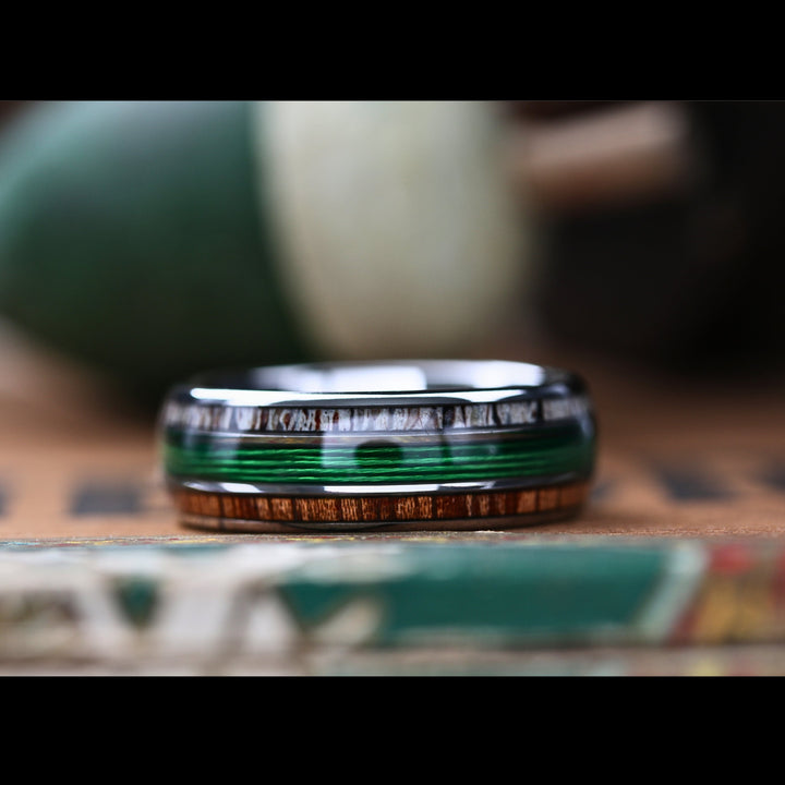 The Fishing Line Ring (Green)