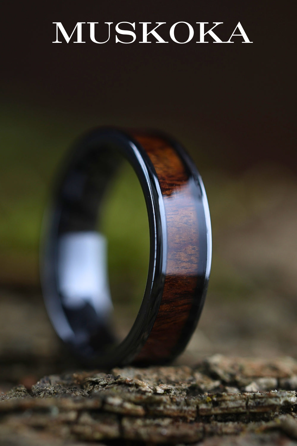 Muskoka Men's Wedding Ring Named After The Muskoka's Of Canada