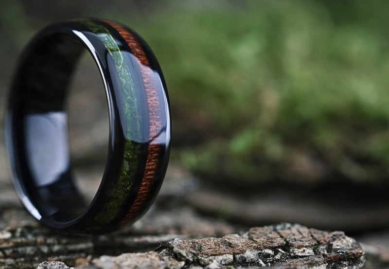 Men's Outdoorsman Wedding Band