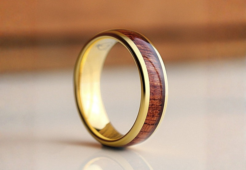 Men's Unique Gold Wedding Bands