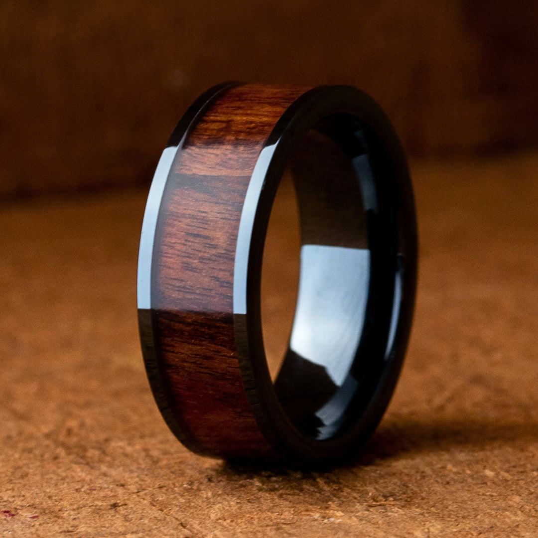 Muskoka Men's Wooden Wedding Band