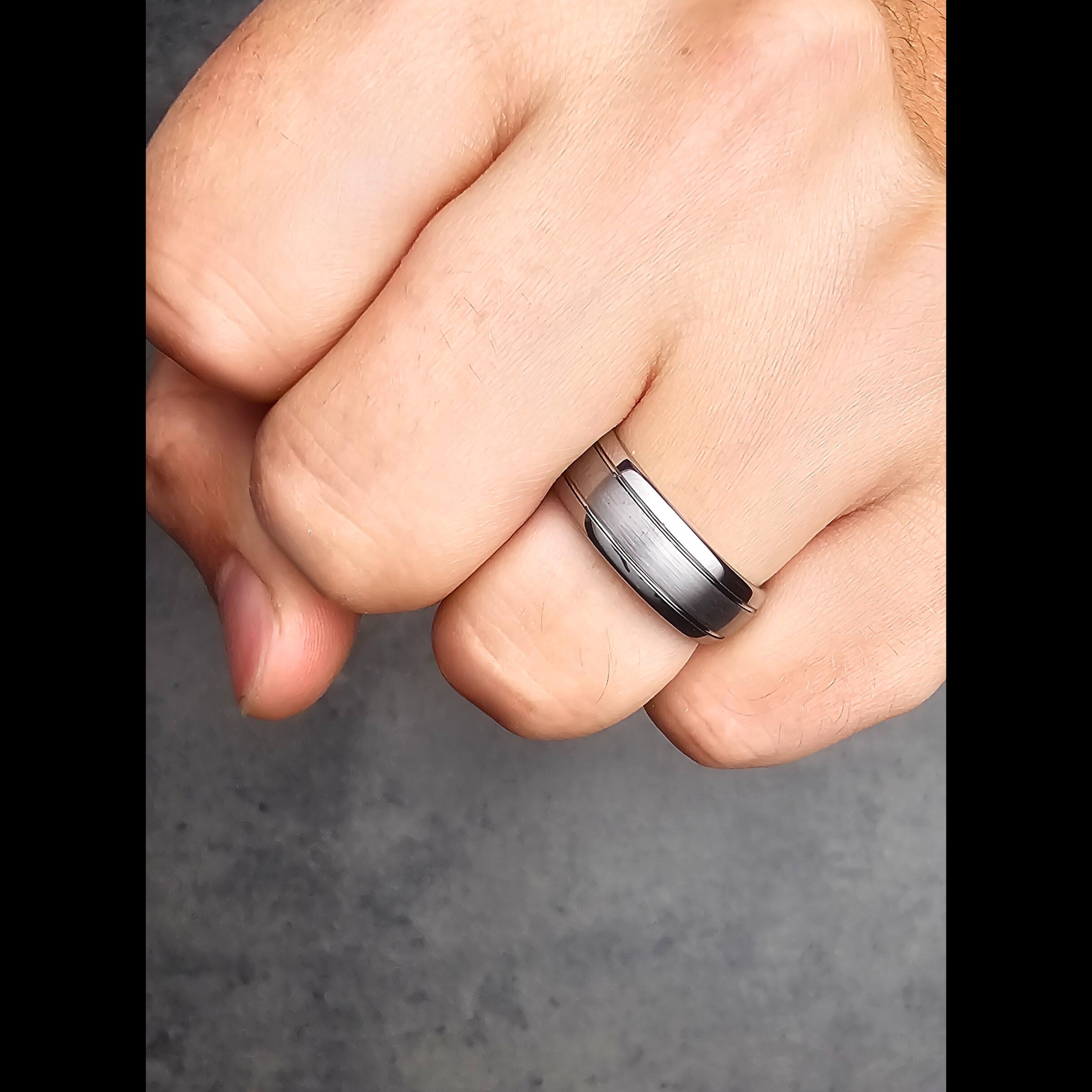 Tungsten wedding band ring outlet