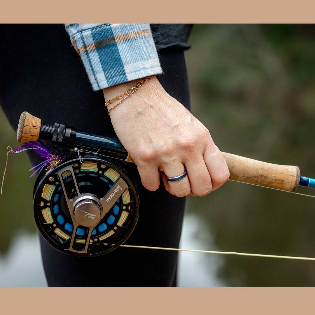Women's Fishing Line Ring, 5.5 | Northern Royal