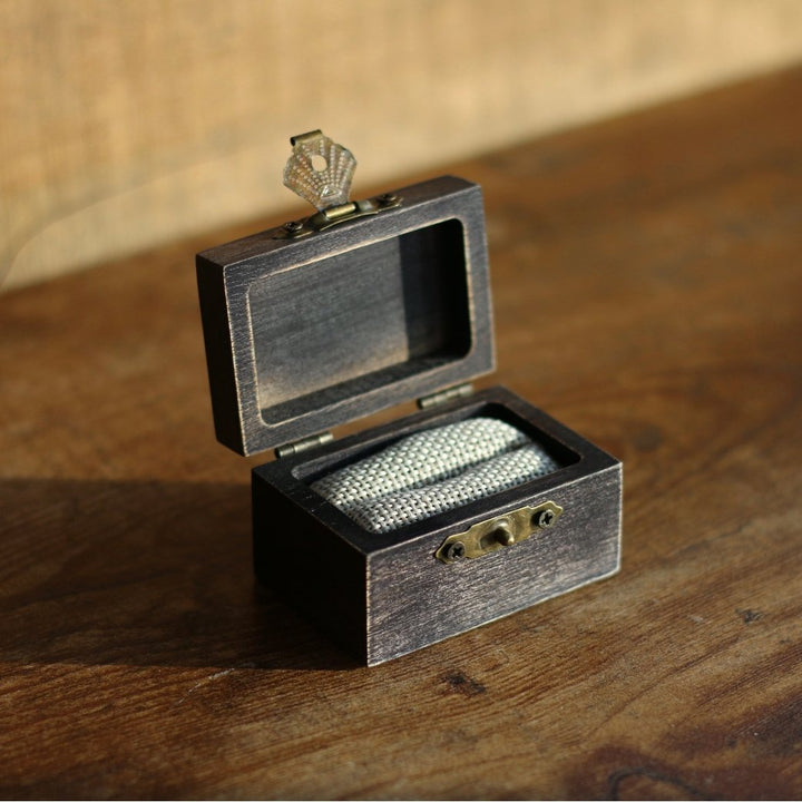 Koa Wood Wedding Ring Box - Customizable 