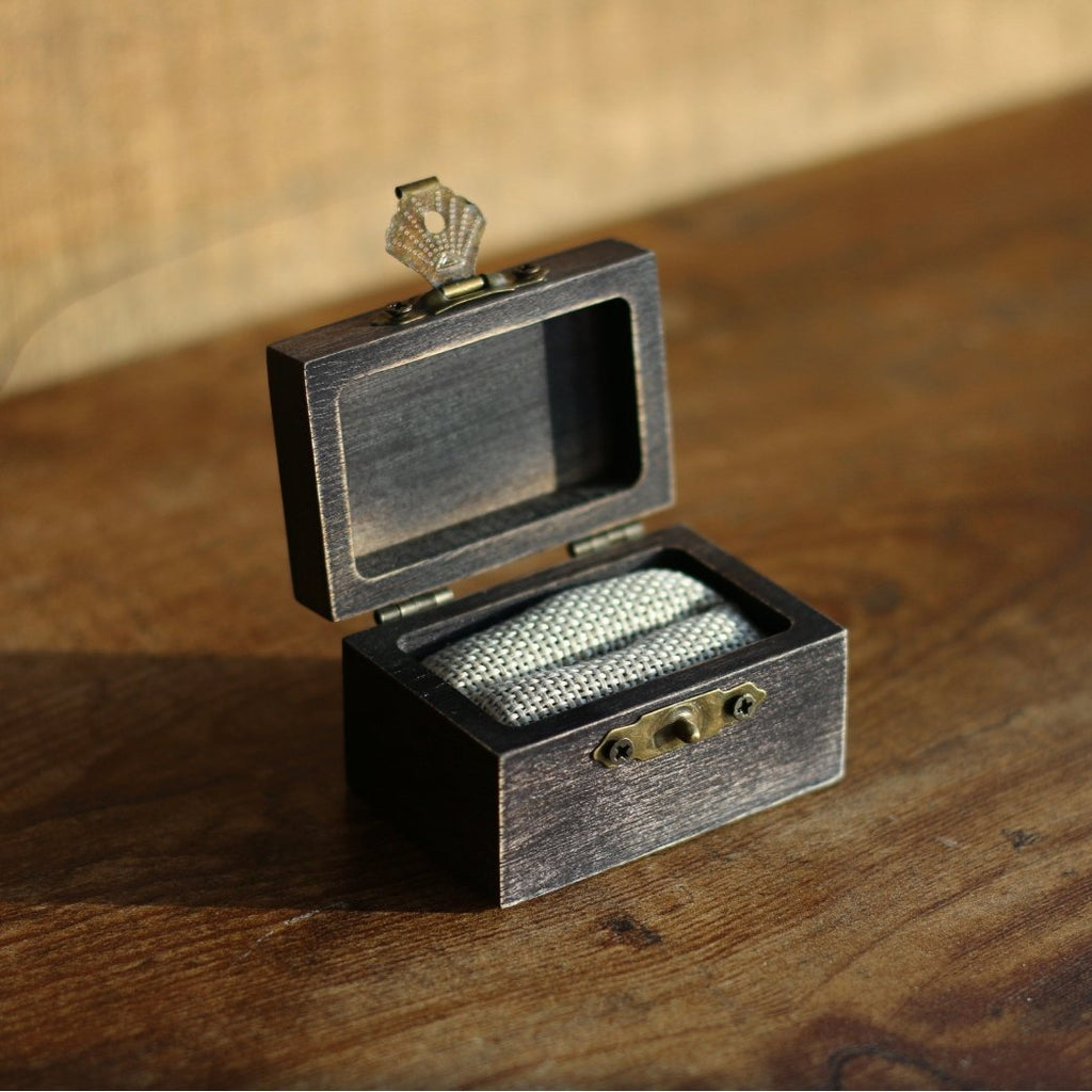 Personalized Wood Ring Box, Engraved for Proposal Wedding and Bride - –  Left Coast Original