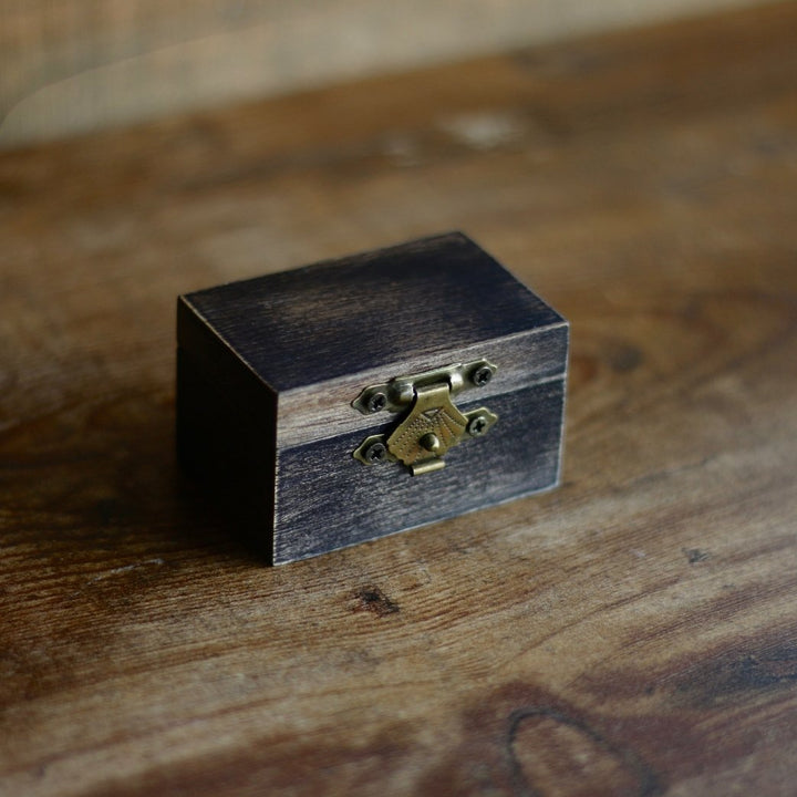 Wooden Ring Box - Personal Message