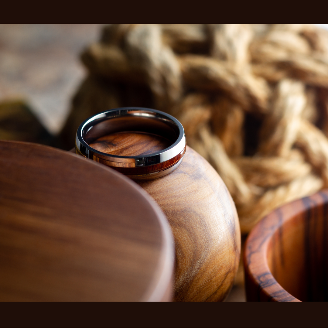 Titanium wedding bands for 2025 women