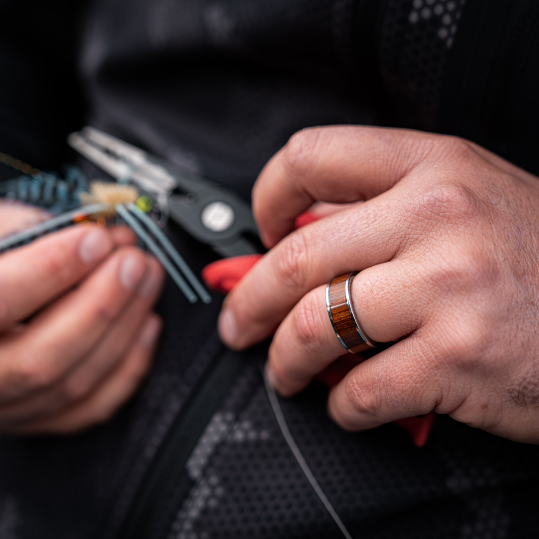 Silicone rings 2025 wood grain