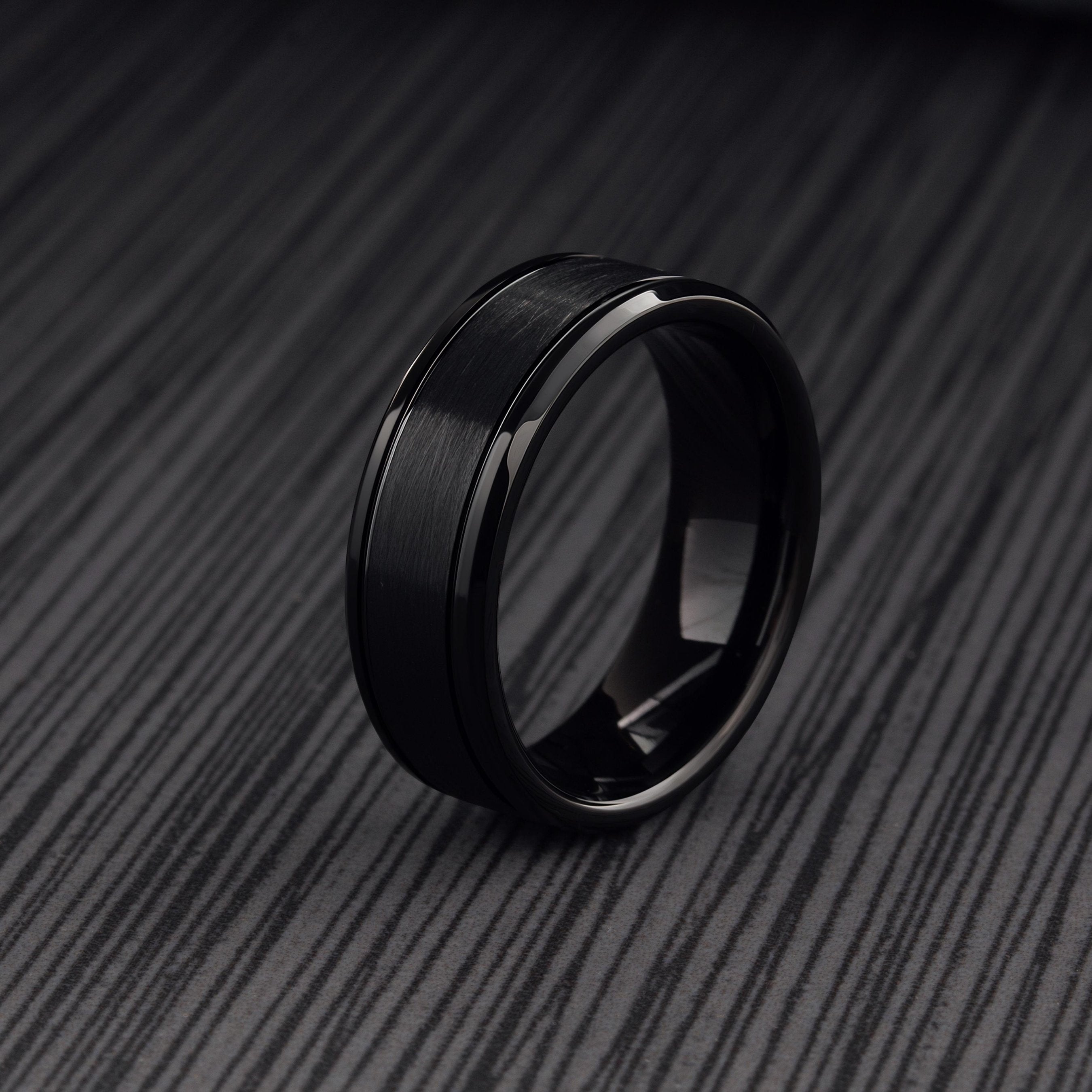 MensBlackWeddingRing_ModernMen