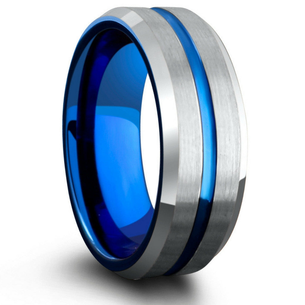 Blue Rings For Men