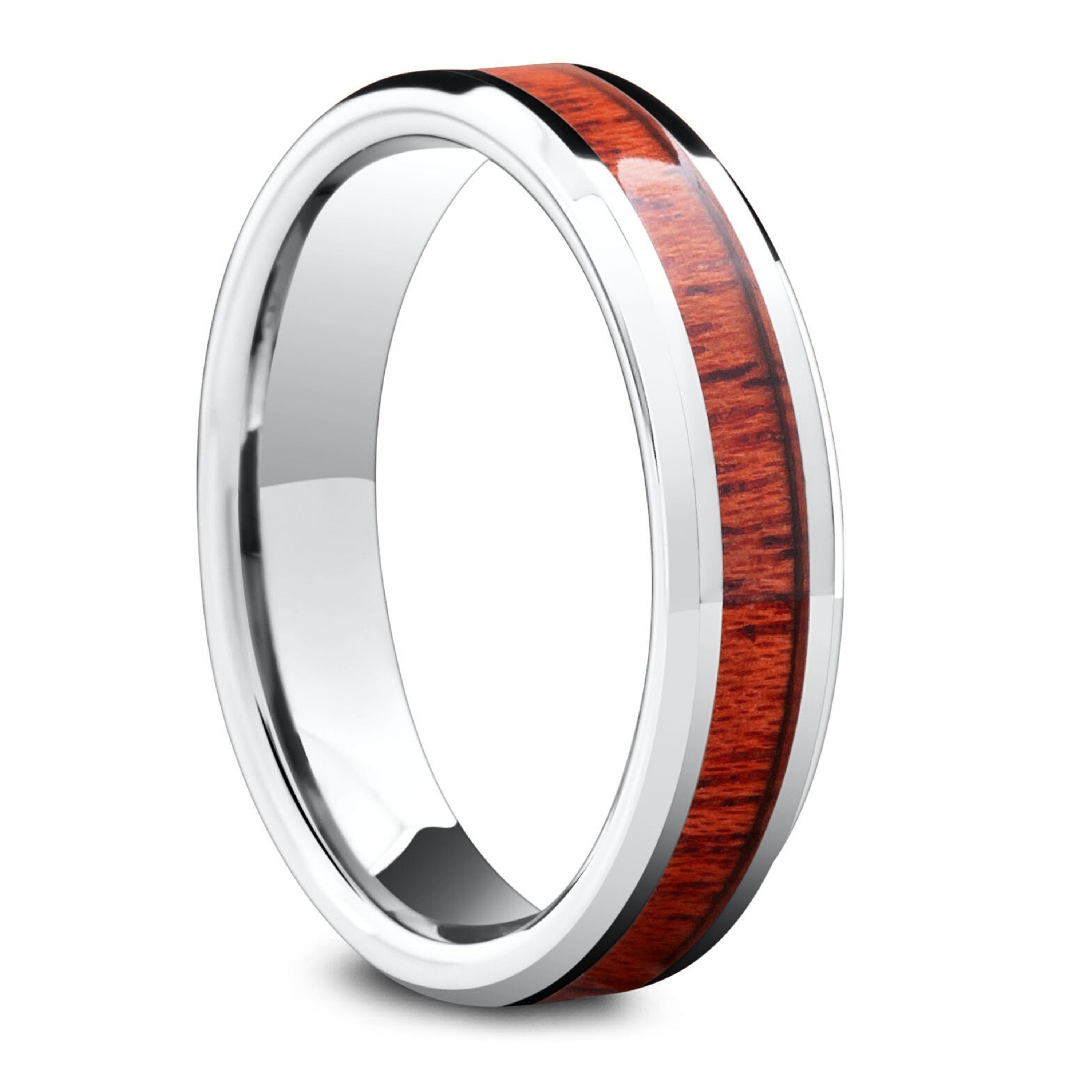 Men's Prism Faceted Tungsten Rings - Clean Polished - Forever Metals