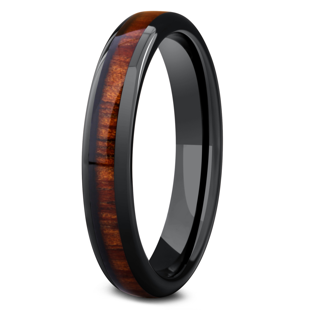Ceramic wood best sale ring